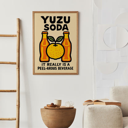 Yuzu Soda Wall Art
