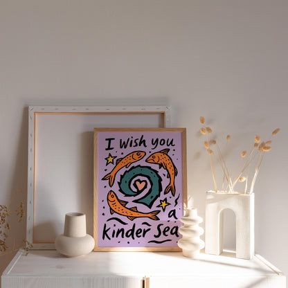 Kinder Sea Fish Poster