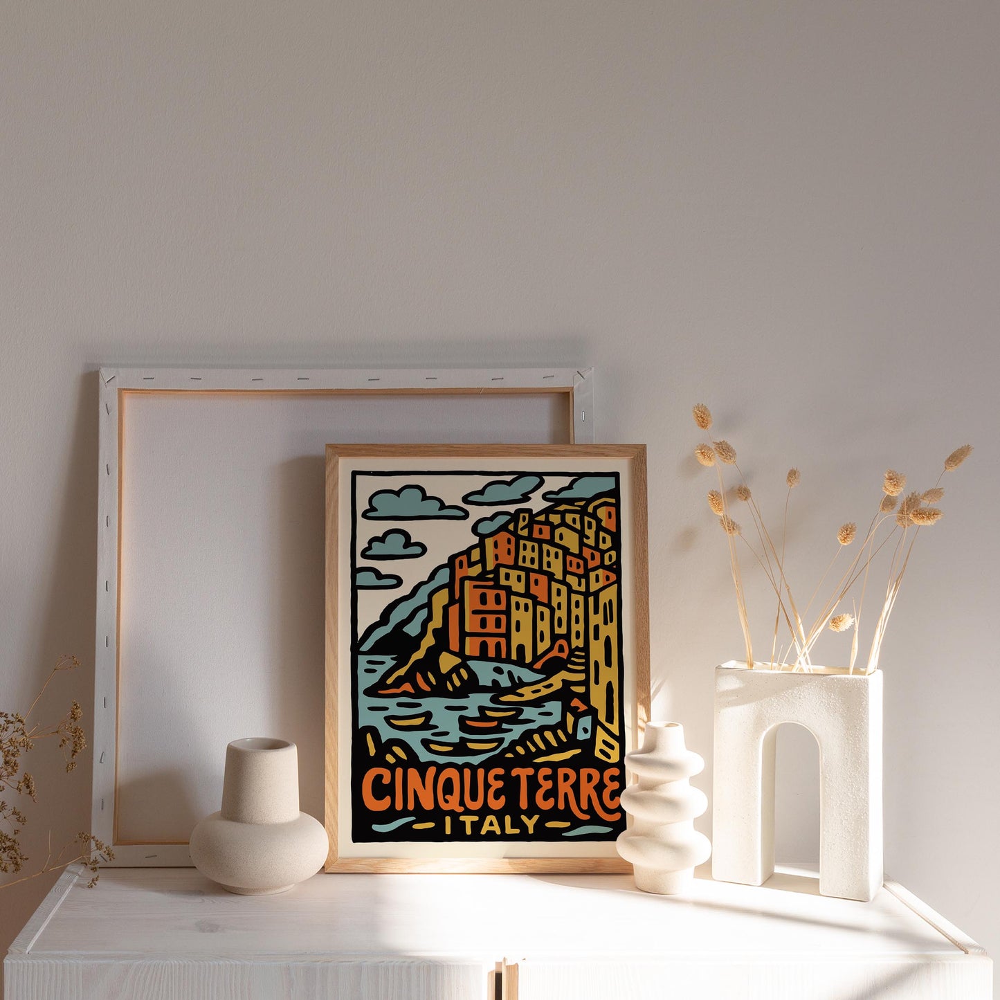 Cinque Terre Travel Poster