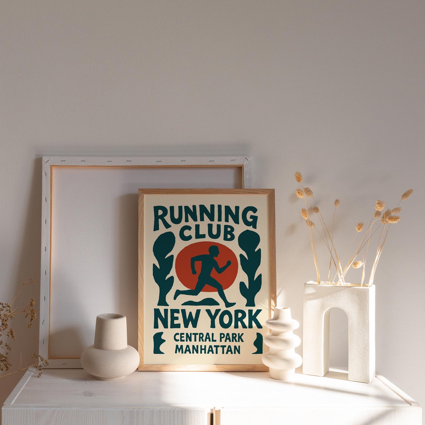 Central Park Running Club Print