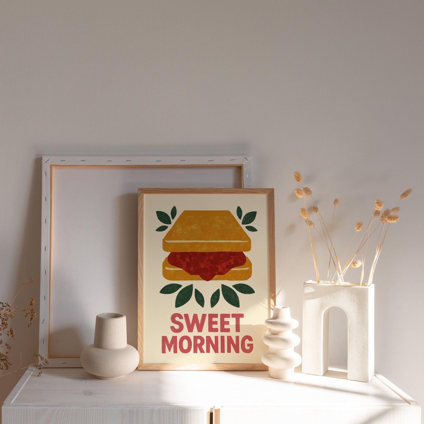 Sweet Morning Sandwich Poster