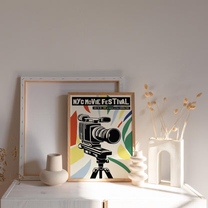 NYC Movie Festival Wall Art