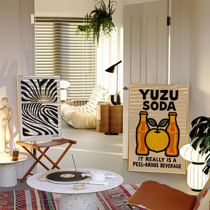 Yuzu Soda Wall Art