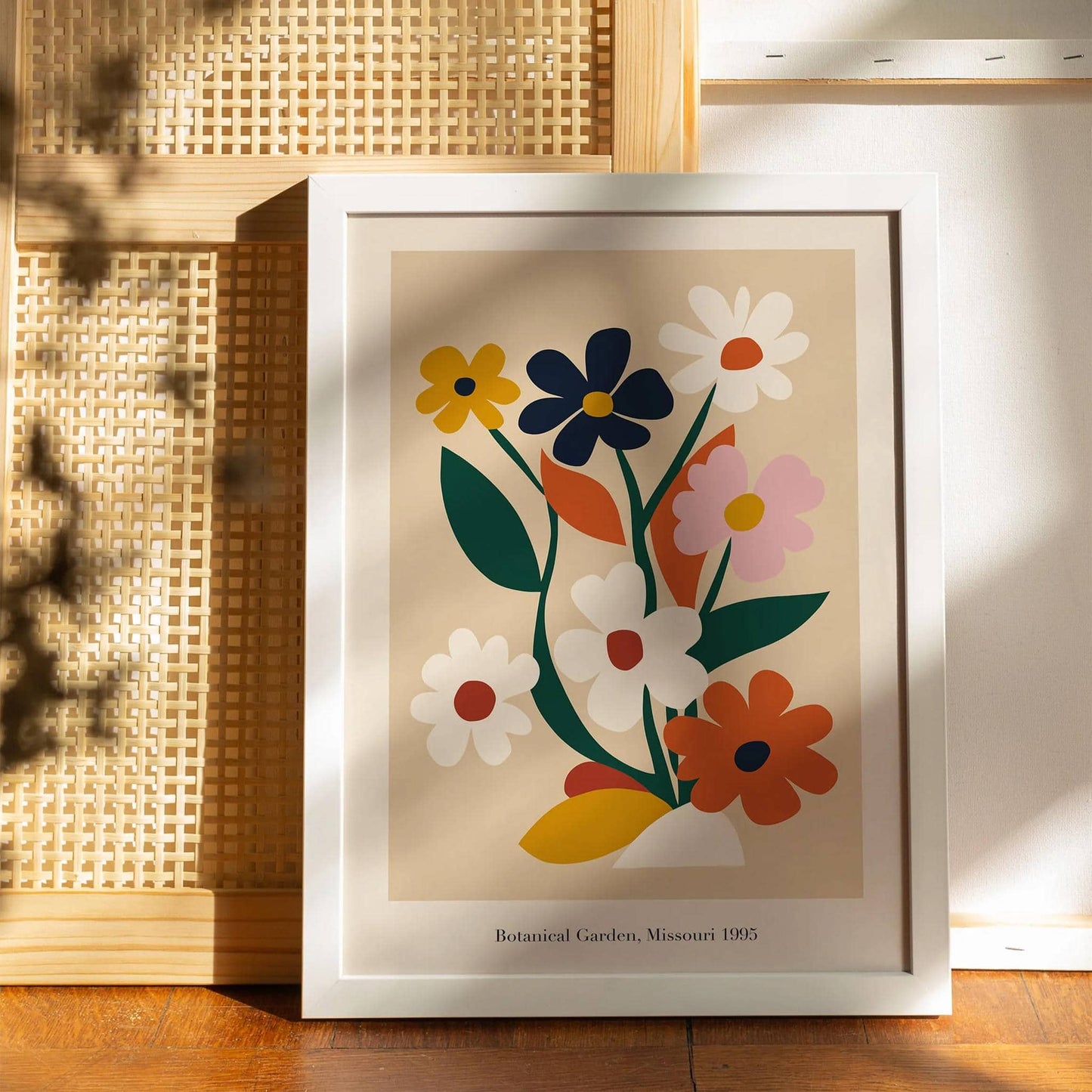 Botanical Garden, Missouri Neutral Home Decor Print