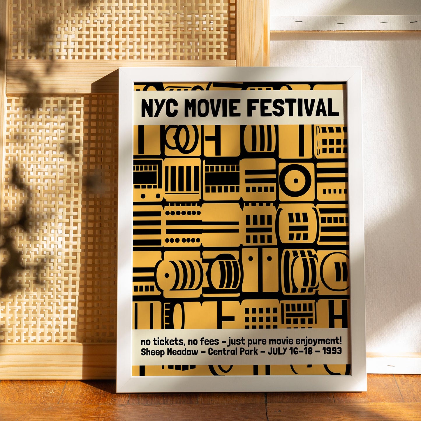 NYC Movie Festival Wall Art