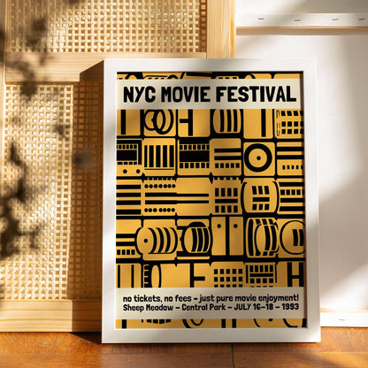 NYC Movie Festival Wall Art