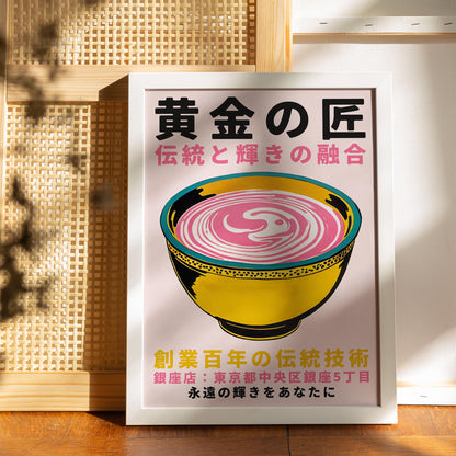 Japanese Artisan Bowl Poster Print