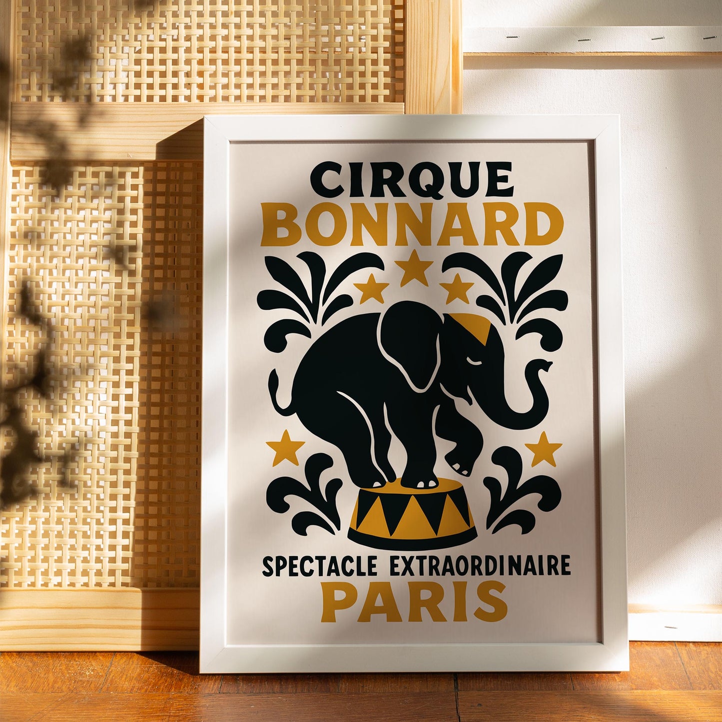 Cirque Bonnard Elephant Poster