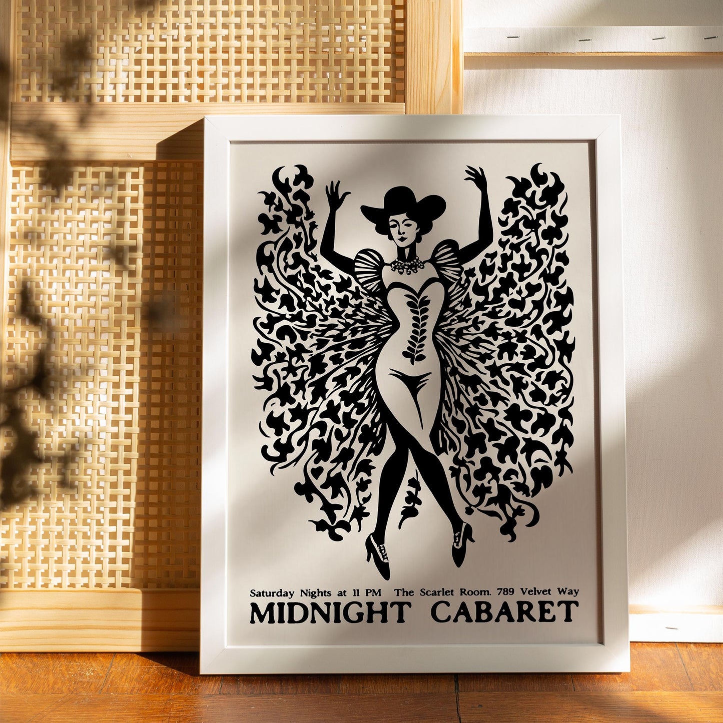 Midnight Cabaret Performance Wall Art