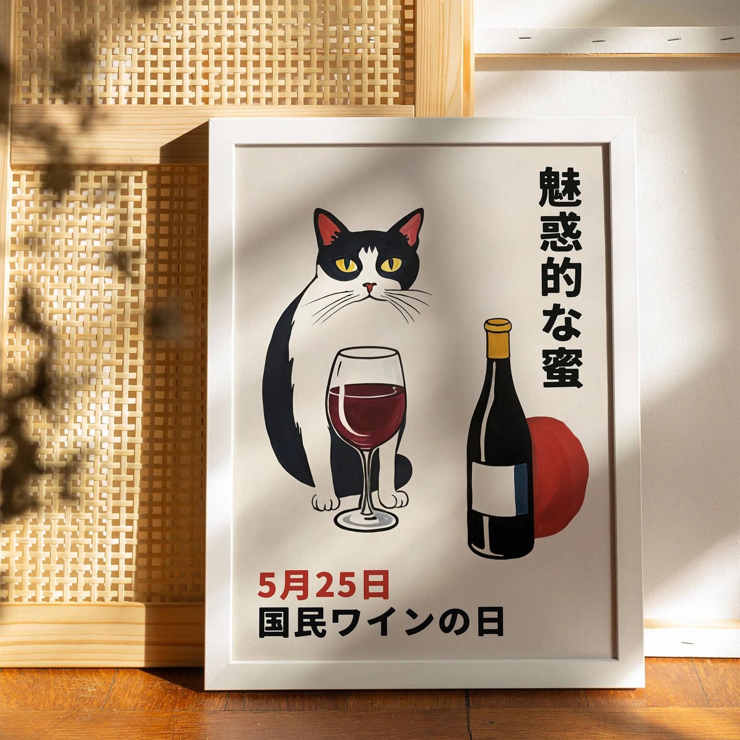 Japanese National Wine Day Art Print
