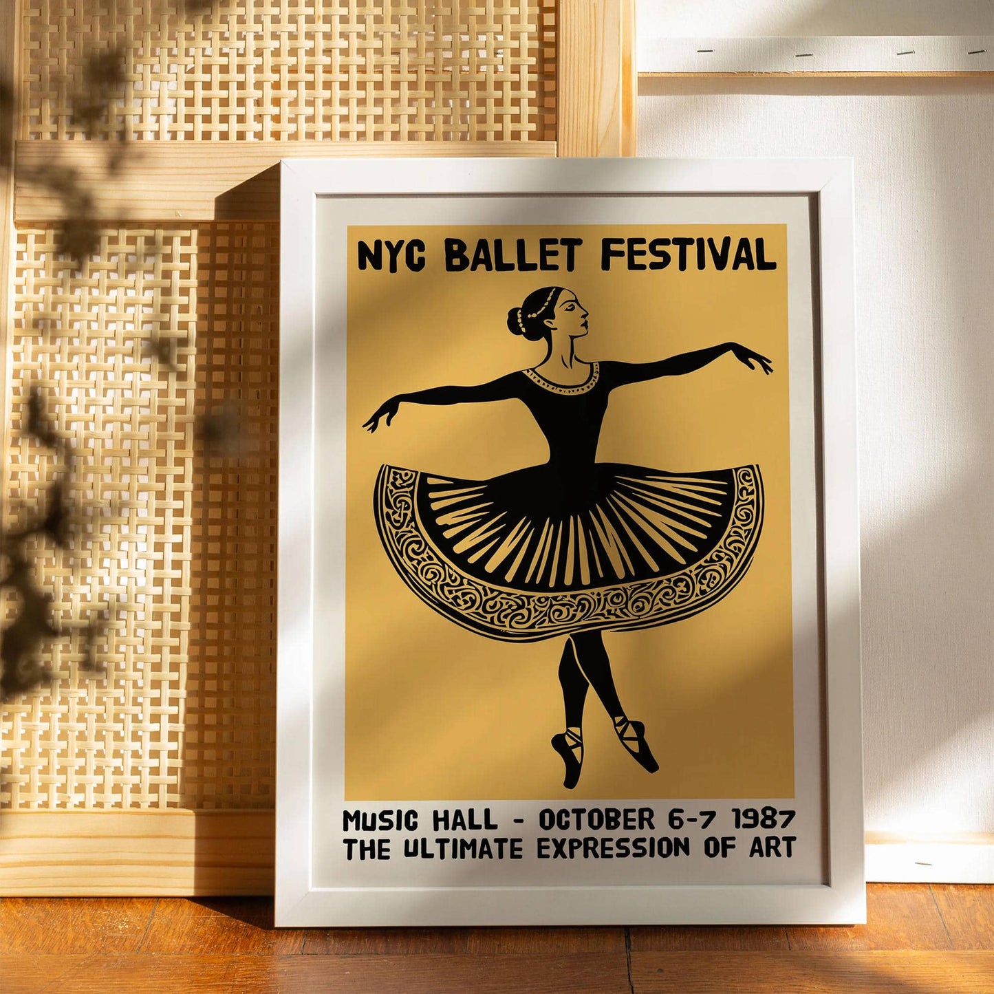 NYC Ballet Festival Poster
