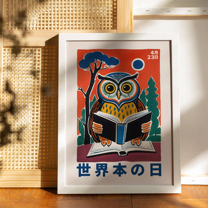 World Book Day Japanese Poster