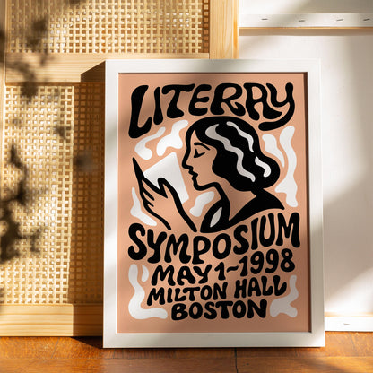 Literary Symposium Poster Print