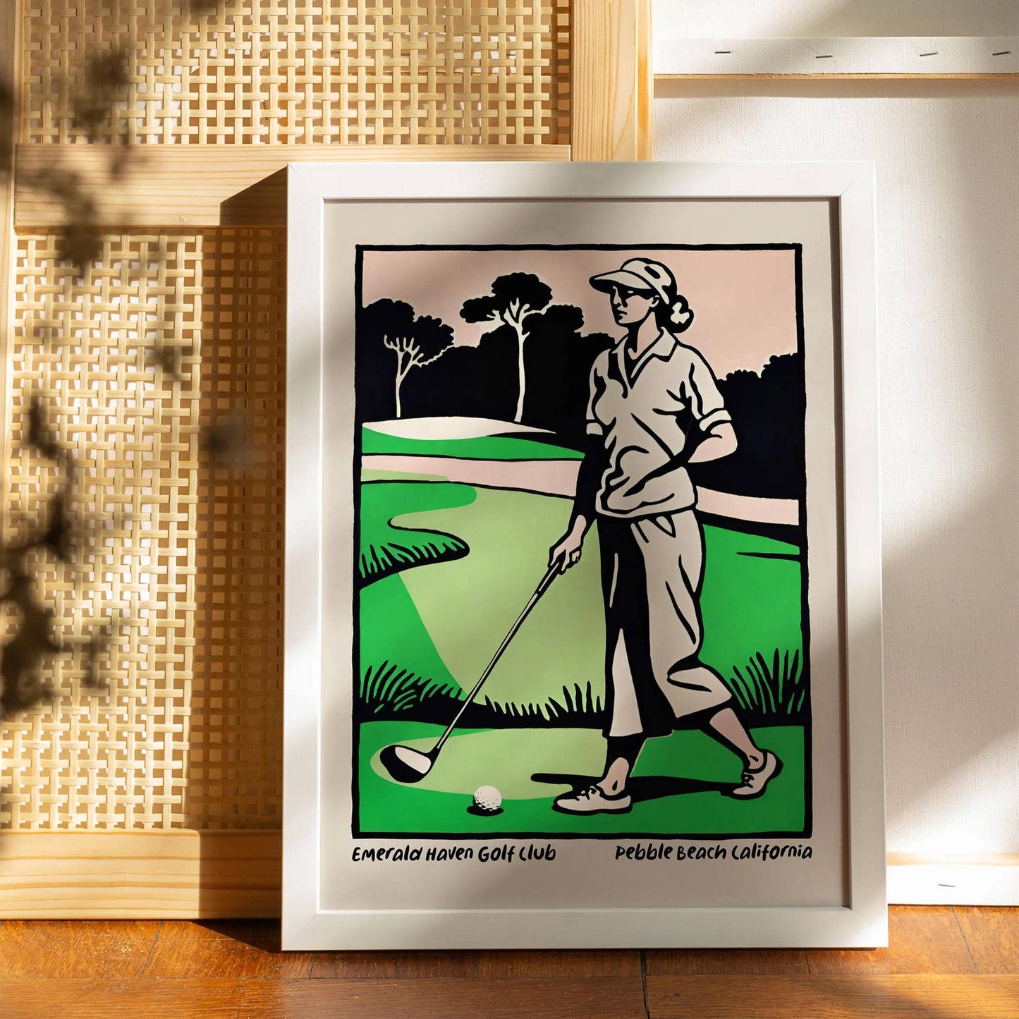 California Golf Club Poster Print