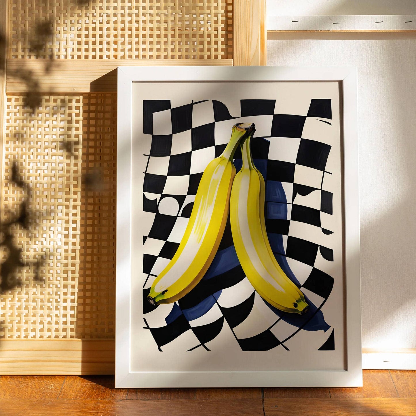 Artsy Bananas Wall Art Print
