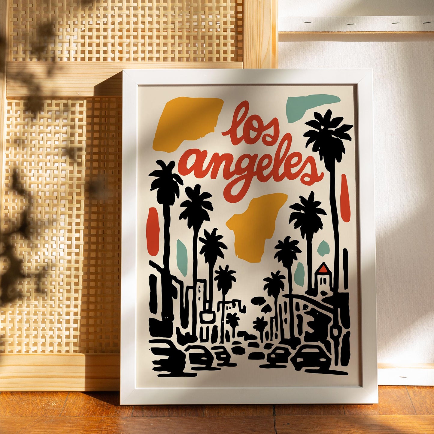 Los Angeles City Wall Art