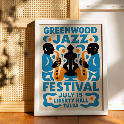 Greenwood Jazz Festival Poster
