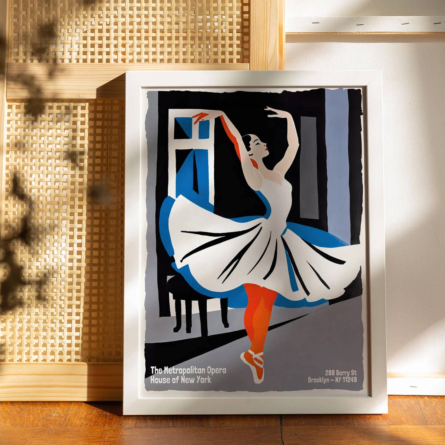 Metropolitan Opera House of New York Ballet Poster