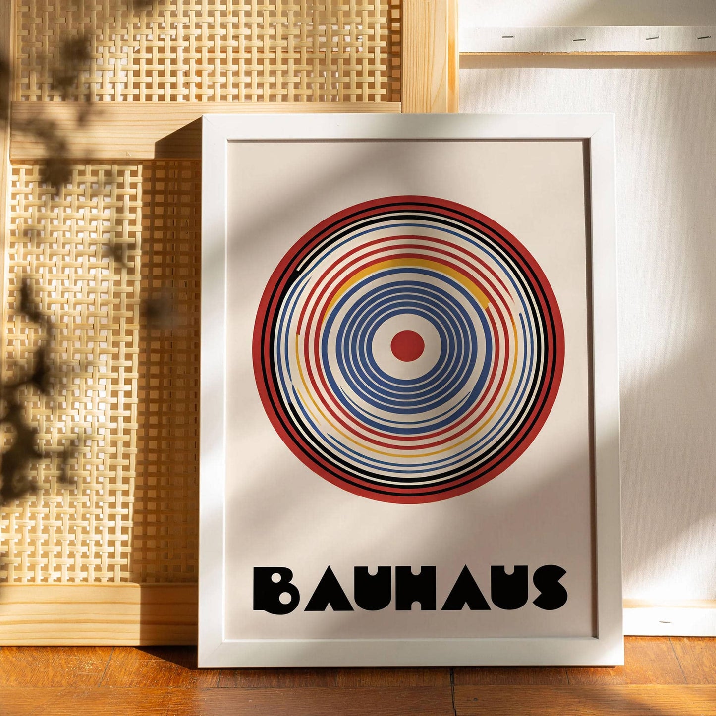 Bauhaus Hand-Drawn Poster Print
