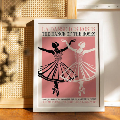 Vintage Paris Ballet Wall Art Print