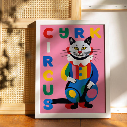 Polish Circus Vintage Poster