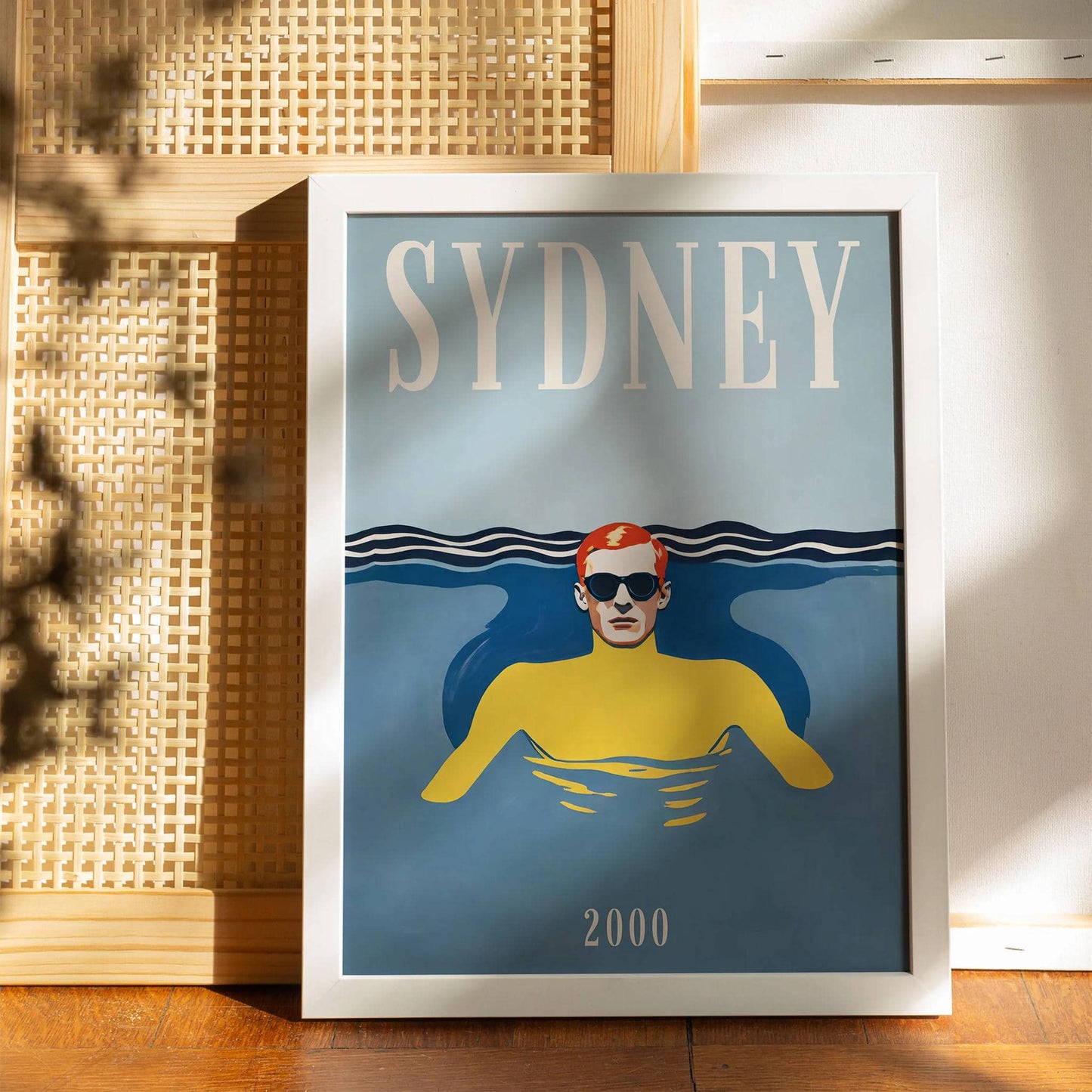 Sydney 2000 Summertime Retro Poster