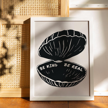 Be Kind Retro Art Print