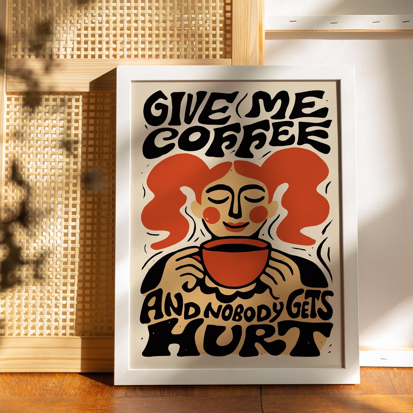 Coffee First Wall Art