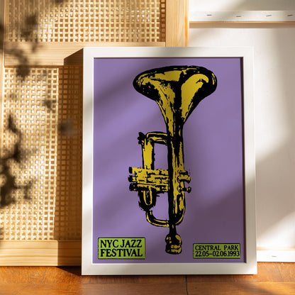 NYC Jazz Festival Poster Print