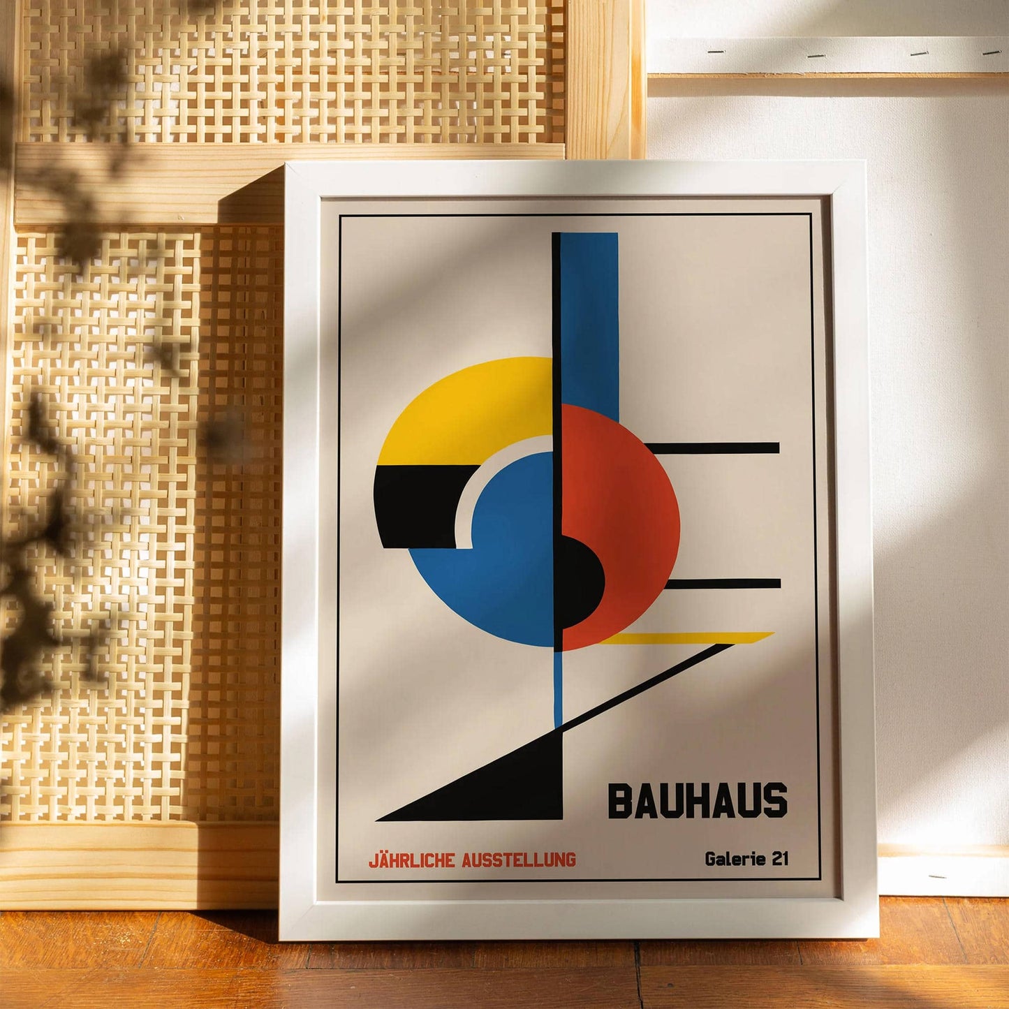 Bauhaus Exhibition German Poster