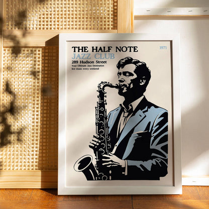The Half Note Jazz Club Poster
