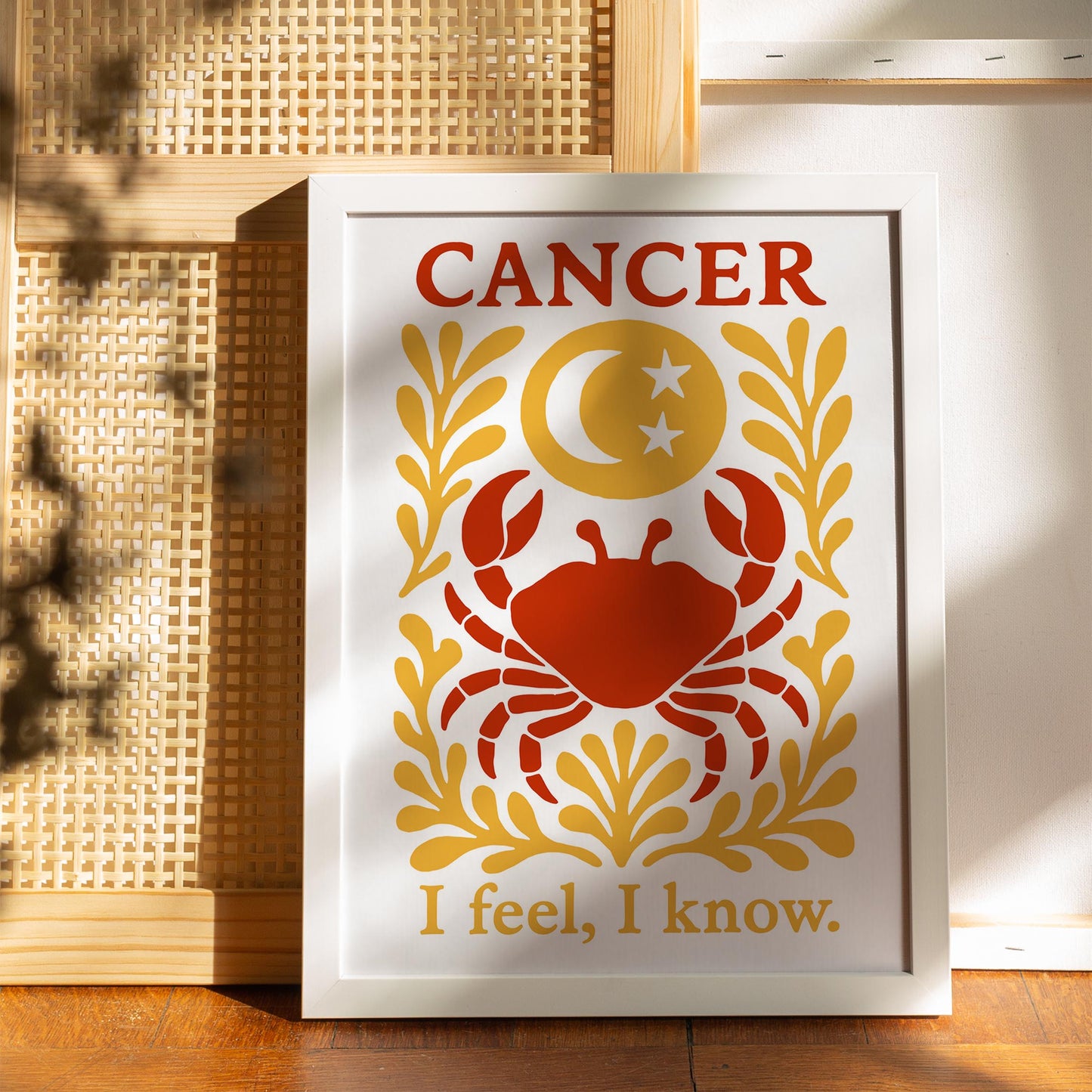 Cancer Zodiac Poster Wall Art