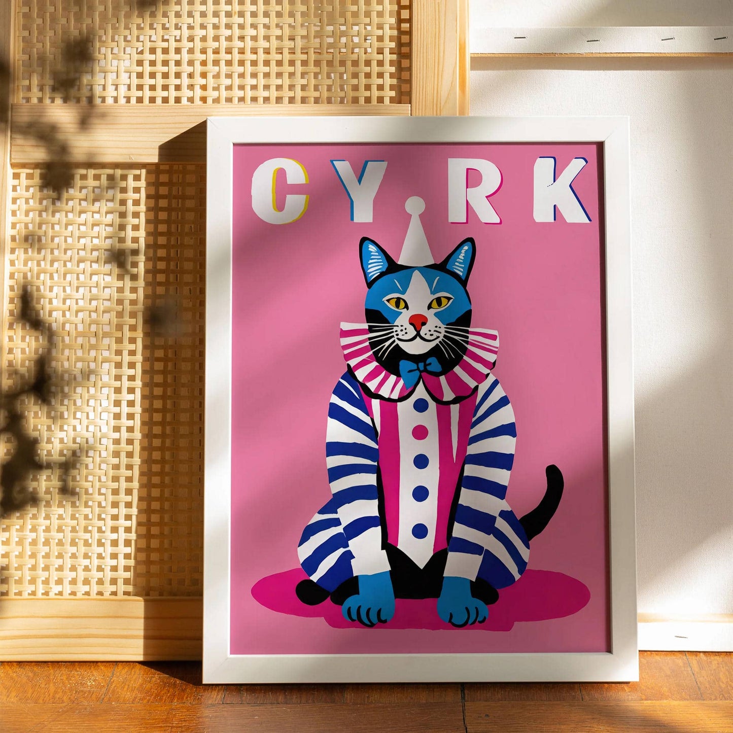 Polish Circus Vintage Retro Poster