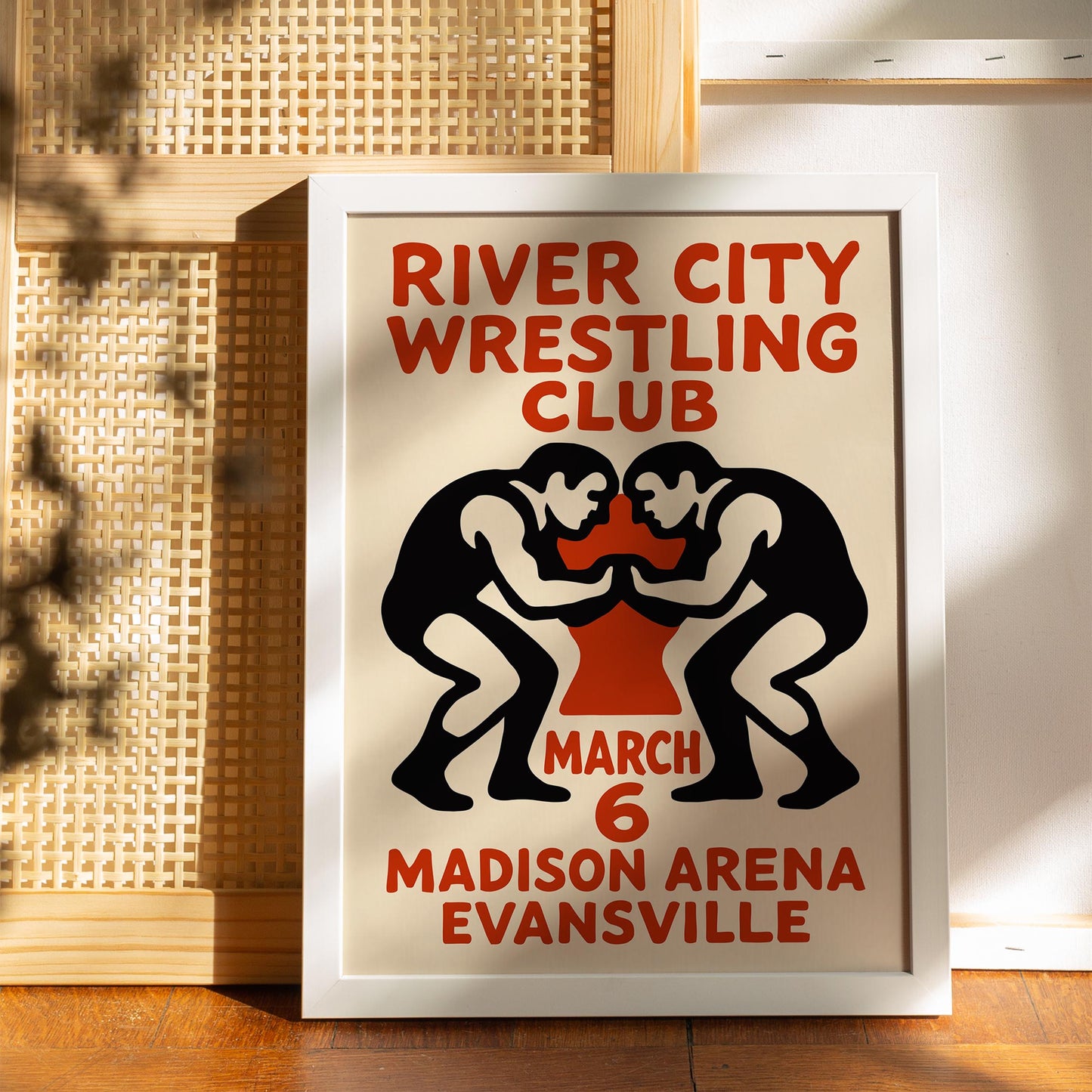 River City Wrestling Poster