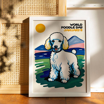 World Poodle Day January 6 Poster