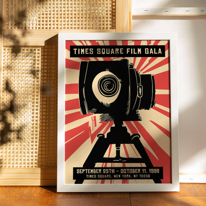 NYC Times Square Film Festival 1992 Poster