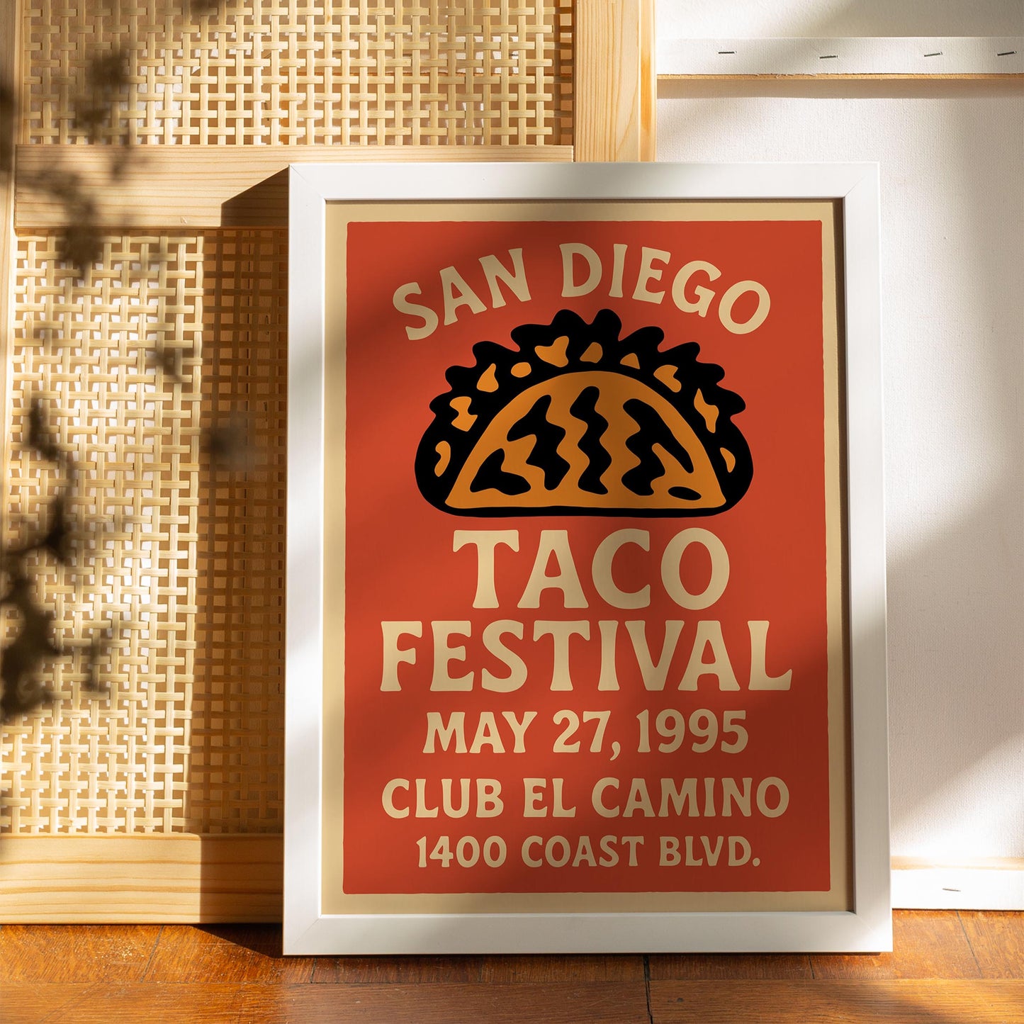 San Diego Taco Festival Poster Print
