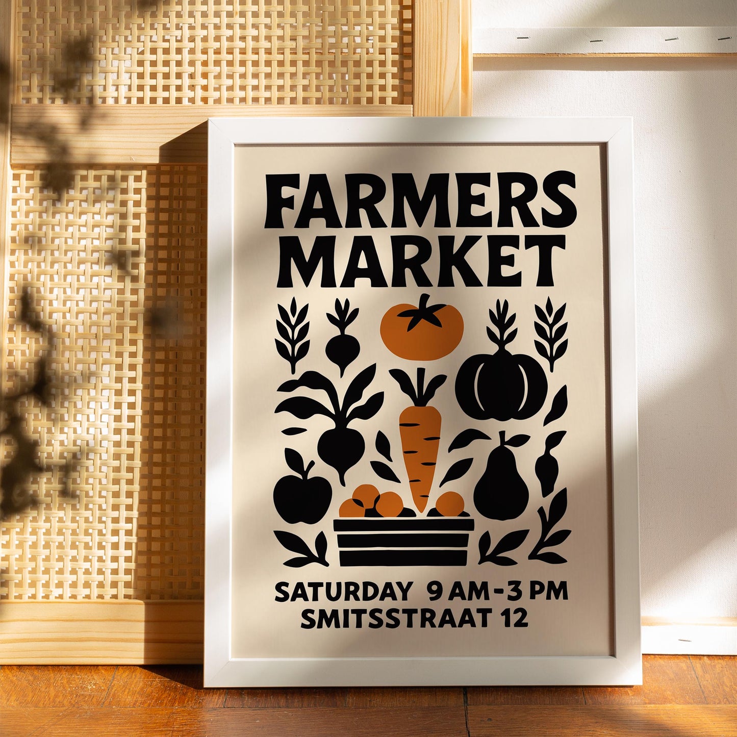 Farmers Market Poster Print