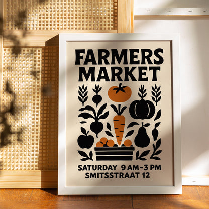 Farmers Market Poster Print