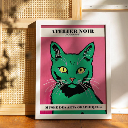 French Lithography Exhibition Poster