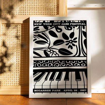 NYC Jazz Festival Vintage Poster
