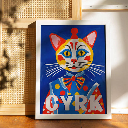 Retro European Circus Poster Print