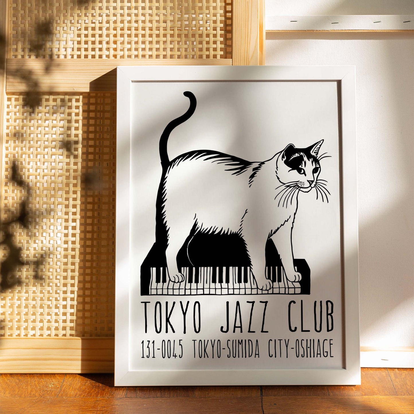 Tokyo Jazz Club Poster Print