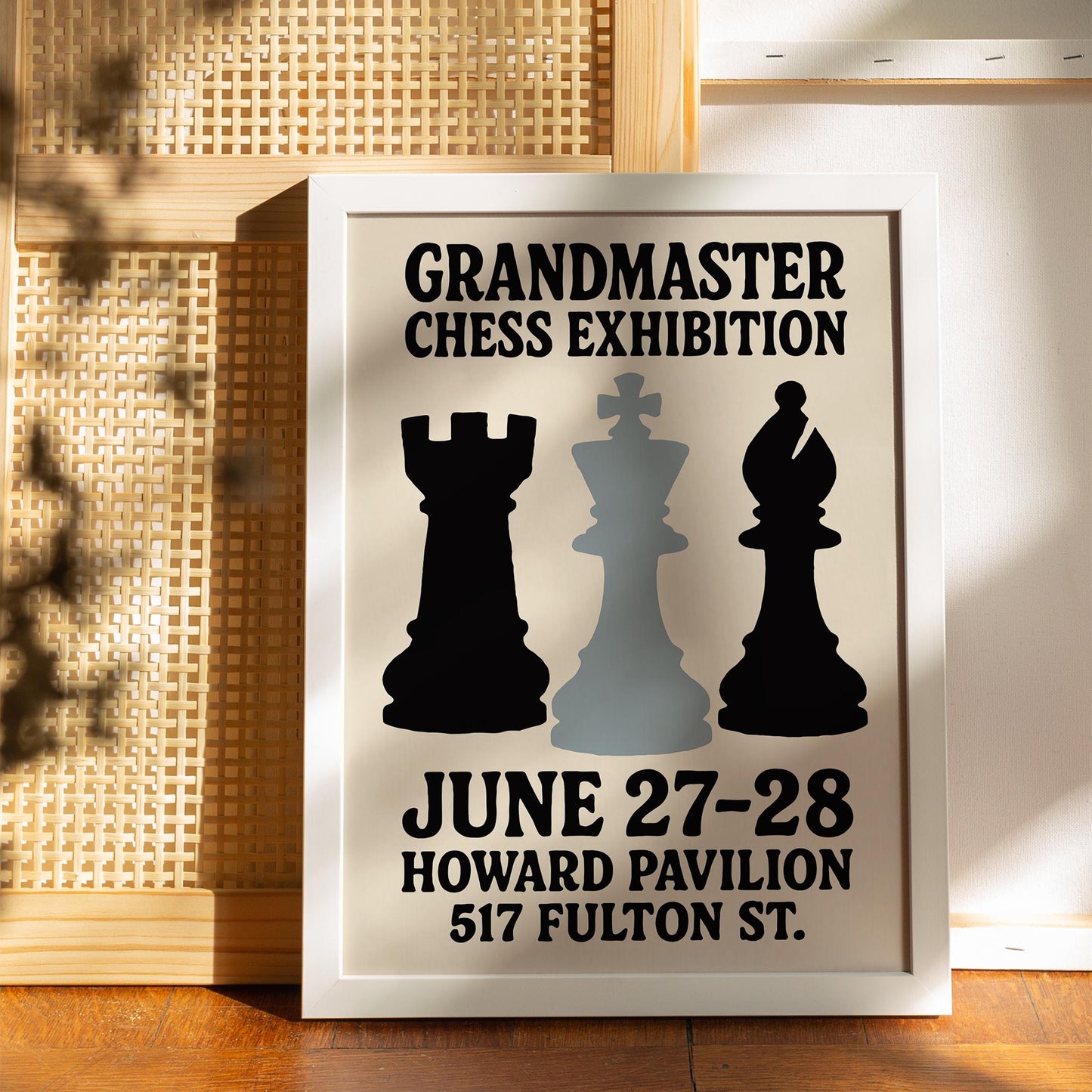 Chess Grandmaster Poster