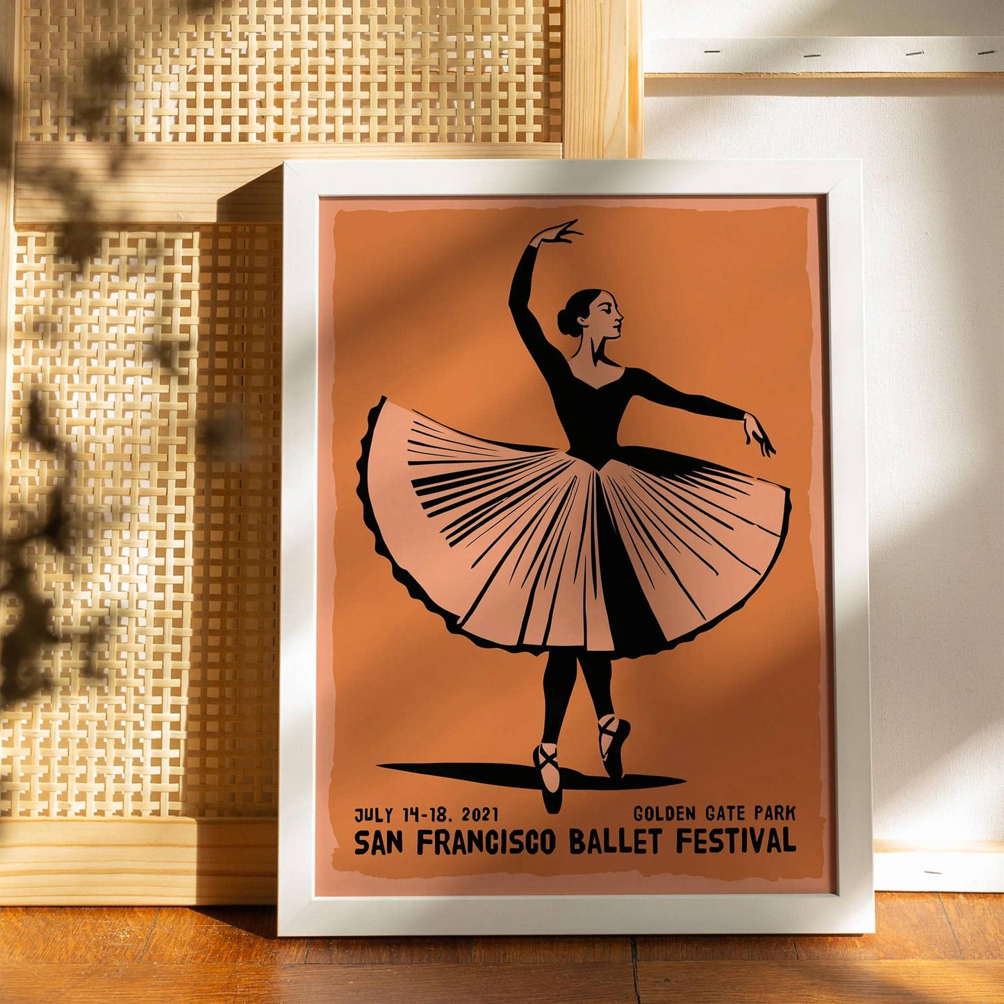 San Francisco Ballet Festival Wall Art Print