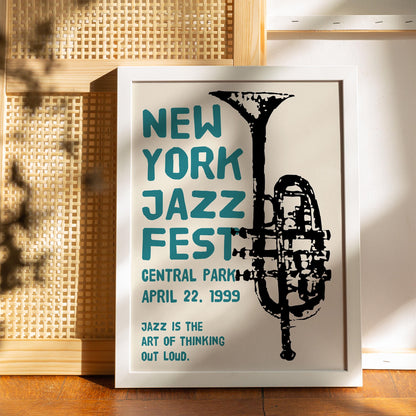 New York Jazz Festival Print