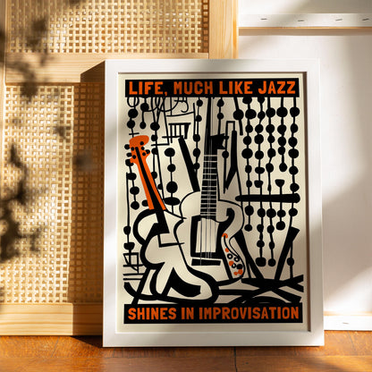 Jazz Improvisation Wall Art