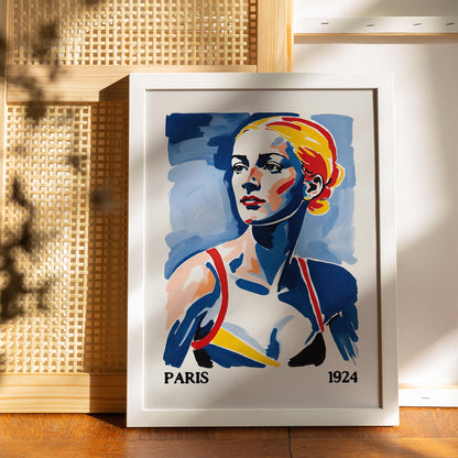 Paris Swimming Wall Art