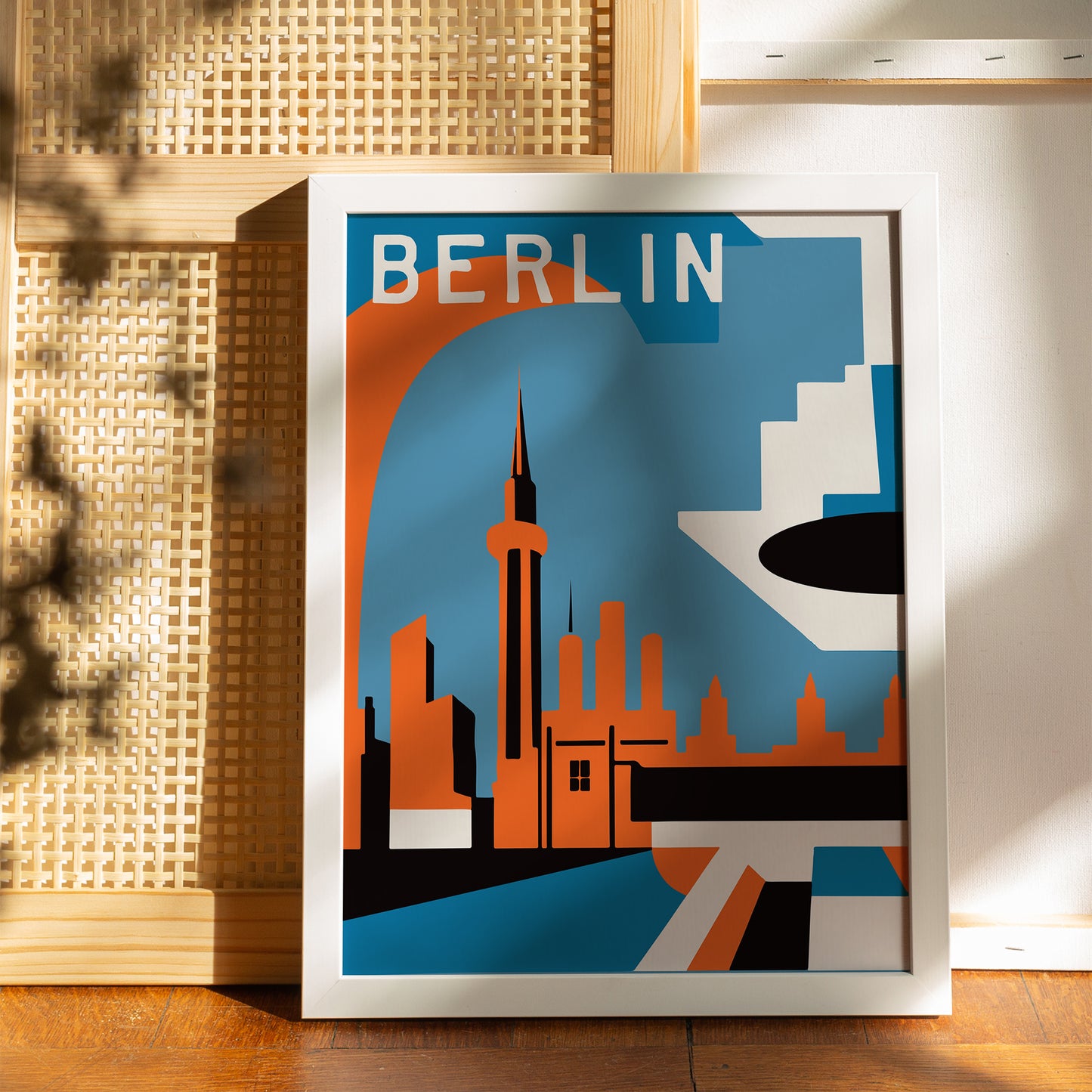 Berlin Minimalist Travel Poster