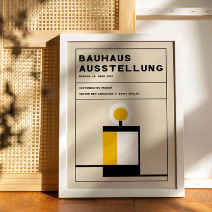Bauhaus Minimalist Poster